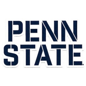 vinyl decal Penn State stencil